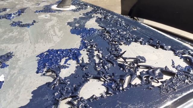 Тест смывка для краски Композит СП-6  второй слой смотреть онлайн