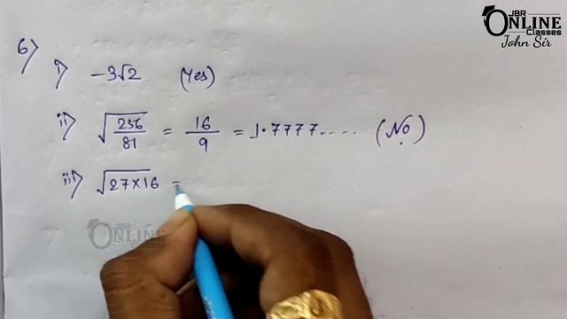 ICSE CLASS 9 EX-1.4 RATIONAL & IRRATIONAL NUMBER || ML AGGARWAL SOLUTION || JBR ONLINE CLASSES