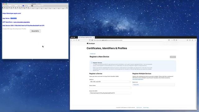 Create iOS Development Provisioning Profile in apple Developer Account 2020 смотреть онлайн