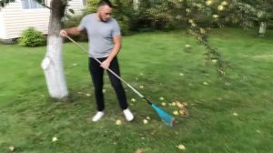 Обзор граблей GARDENA, тест на участке