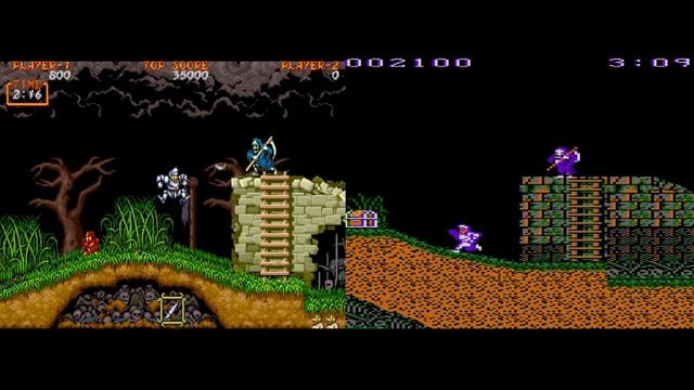 Ghouls 'n Ghosts Evolution Comparison (1988 - 1994) смотреть онлайн