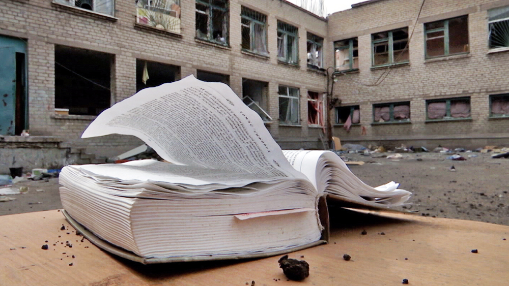 Появилось видео последствий удара ВСУ по школе в Херсонской области / События на ТВЦ