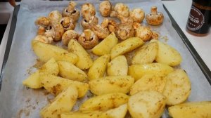 КАРТОФЕЛЬ с ГРИБАМИ, цыганка готовит.