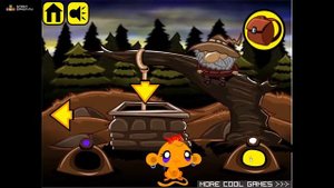 Игра "Счастливая Обезьянка 121" (Monkey GO Happy 121) - прохождение