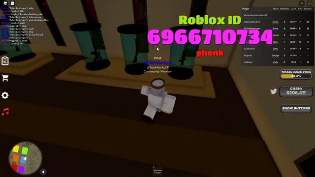 128+ Phonk Roblox Music Codes смотреть онлайн