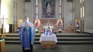 Moleben to the Mother of God - Sunday May 9