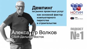 Демпинг на рынке проектных услуг как основной фактор компьютерного пиратства в строительстве