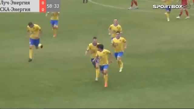 1-й тур ФНЛ Луч-Энергия 1-0 СКА-Энергия Гол Клопкова