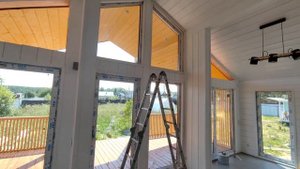 Обзор дома под ключ. Барнхаус более 100 кв.м