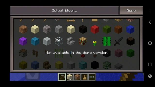 Minecraft Pe 0.2.1 apk demo download in description смотреть онлайн