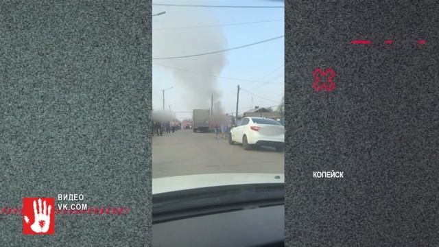 На улице Российской полностью сгорел частный дом смотреть онлайн