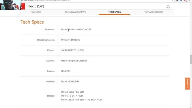 Lenovo Flex 5 (Specs Overview) смотреть онлайн