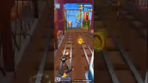 Subway surf  игра для детей  убегаем от полицейского и собираем монеты?♂️?♂️?♂️?