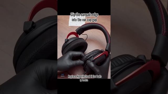 How to Replace HyperX Cloud II Headphones Ear Pads / Cushions | Geekria