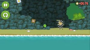 Angry Birds Bad Piggies игра ПЛОХИЕ СВИНКИ онлайн 4 уровень приколов от ЭНГРИ БЕРДЗ