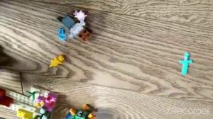 ЛЕГО ОБЗОР МАЙНКРАФТ БИТВА СО СТРАЖЕМ