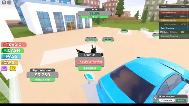 Car Dealership Simulator! (Roblox) смотреть онлайн