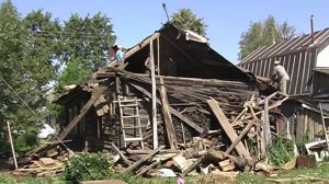 ДЕМОНТАЖ СТАРОГО ДОМА 2010