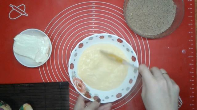 Заварной крем с халвой Десерт из халвы Крем для торта с халвой Вкусный крем для торта Крем с халвы