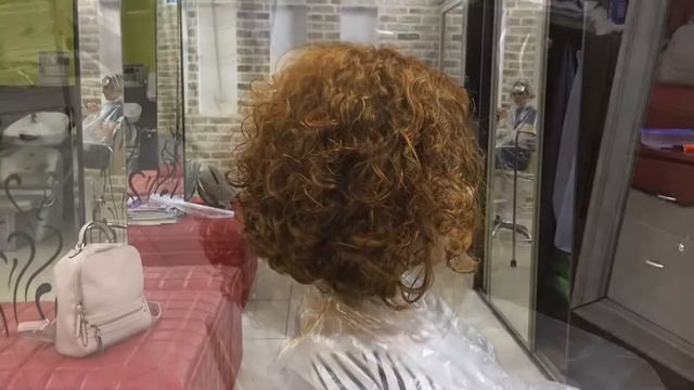 Вернули к жизни кудри / окрашивание в рыжий /joico/ биозавивка/до после смотреть онлайн