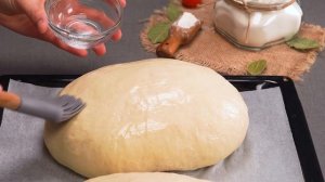 Unforgettable bread: just flour and water! Take 10 minutes and try this special recipe