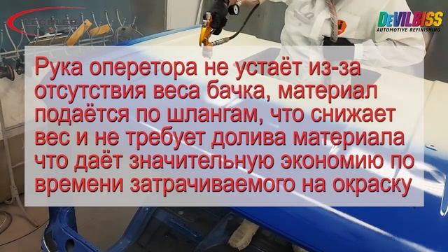 Devilbiss GTI PRO LITE TE40 с установкой Binks или как красят в индустрии