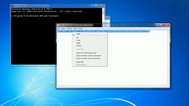 How to enable Developer Options Android from ADB смотреть онлайн