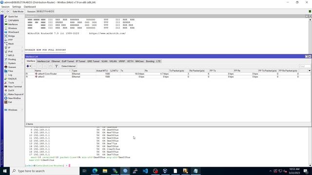 Mikrotik Router Virtual box Connectivity смотреть онлайн