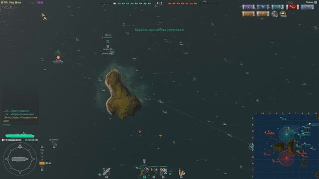 World of Warships Авианосец Independence разрывает рандом! (World of Warships gameplay) Часть 1
