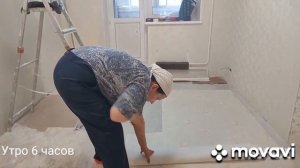 Выравнивание стен и наклейка обоев