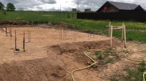 Монолитная плита на сваях (начало)