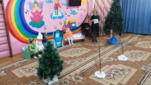 Видео Солнышко театрализованное представление "Заюшкина избушка" ДОУ "Солнышко" г.Сураж смотреть онлайн