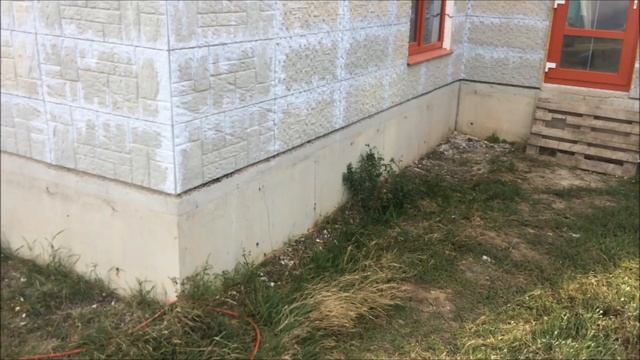 Строительство монолитного частного одноэтажного дома в Краснодаре из несъемной опалубки Техноблок ч