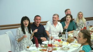 Весёлые песни за столом на свадьбе