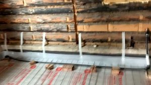 Заливка плиты под баню. Часть 1