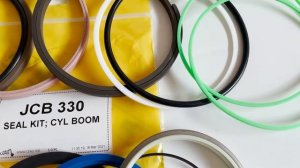 JCB JS330lc 903 21024 Boom Cylinder Seal kit JCB330 JS330
