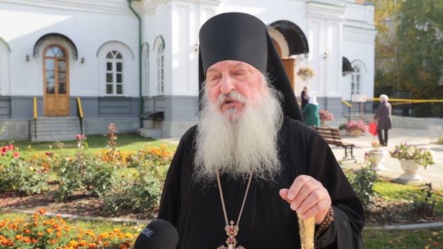 В Свято-Троицком монастыре Рязани почтили память прп. Сергия Радонежского (08.10.2022 г.) смотреть онлайн