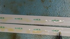 Пайка торцевых светодиодов феном ( Делаем подсветку дисплея )