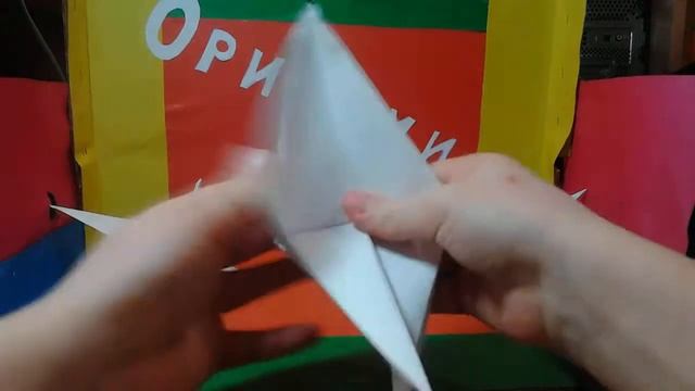 Оригами. Журавлик из бумаги. (Первый выпуск) На В.В.тв. смотреть онлайн
