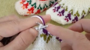 Следки.Тюльпаны🌷Lale patik yapımı