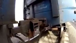 Из за чего сходят с рельс грузовые вагоны Наглядный пример и причина этих крушен