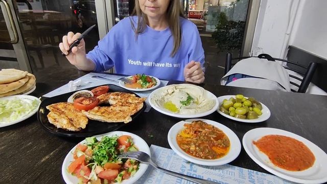 75 шекелей! Вкусно и недорого! Ужин в Тверии на двоих. ( Тибериас) Tiberias смотреть онлайн
