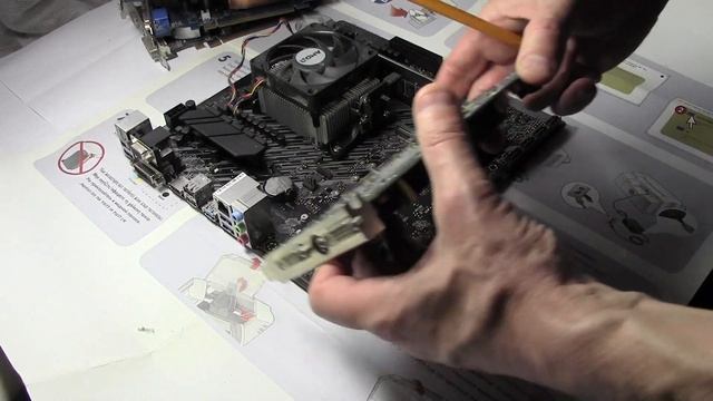 Спалит старая Видеокарта новую материнскую плату?