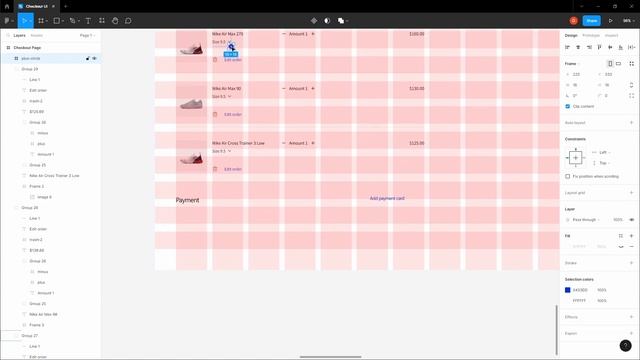 How to Design a Checkout Page in Figma - UI Web Design