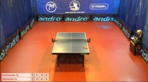 Настольный теннис матч 170918 6 Артеменко Никита Стеценко Александр
