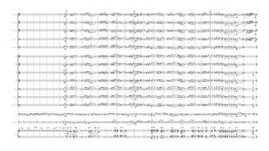 "Коснусь твоей руки..." - партитура для биг-бенда