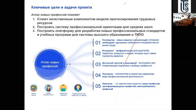 семинар  по Атласу новых профессий