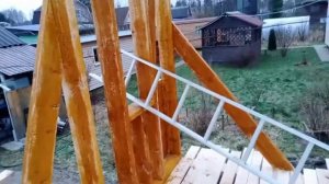 Строительство каркасного дома 6х6 своими руками Часть 1