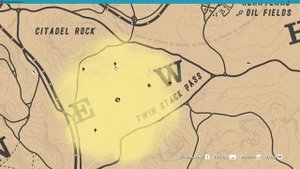 Карта сокровищ Скала Ситадел (4 точки) в Red Dead Redemption 2 Online PC
