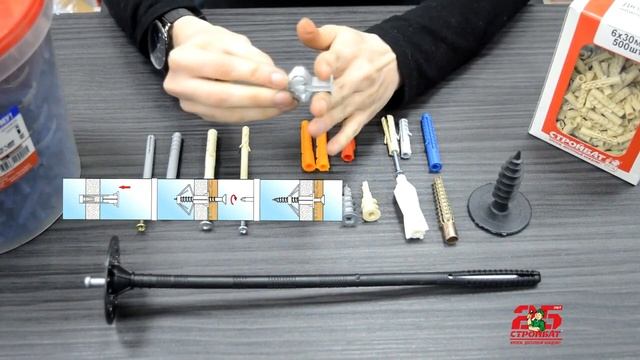 Видео 1 Виды дюбелей смотреть онлайн